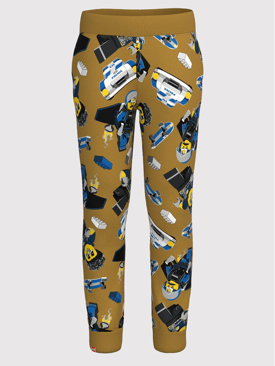 LEGO LEGO Pantaloni da tuta 12010608 Giallo Regular Fit