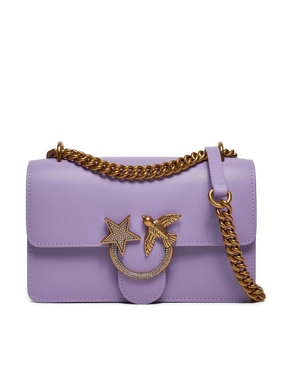 PINKO Pinko Borsetta Love One Mini Dc AI 23-24 PLTT 100074 A10G Viola