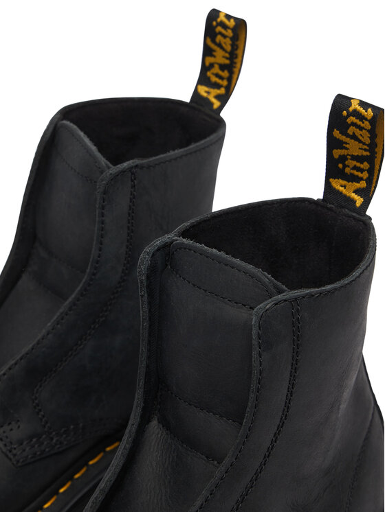 Dr. Martens Dr. Martens Polokozačky Zebzag Laceless Black Wyoming DM42653001 Černá