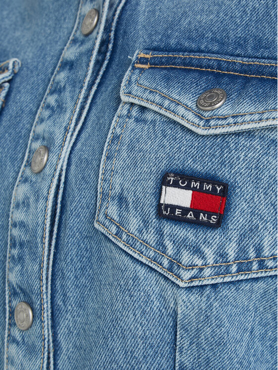 Tommy Jeans Tommy Jeans Vestito di jeans DW0DW16716 Blu Slim Fit