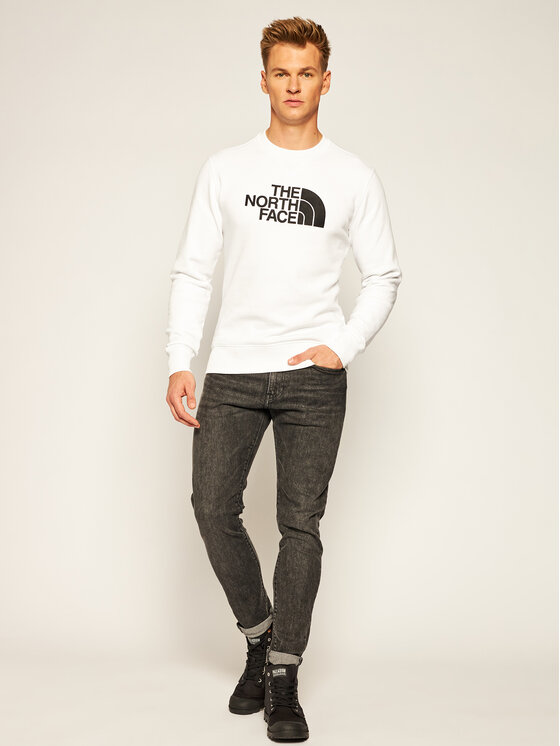 The North Face The North Face Felpa Drew Peak Crew NF0A4SVR Bianco Regular Fit