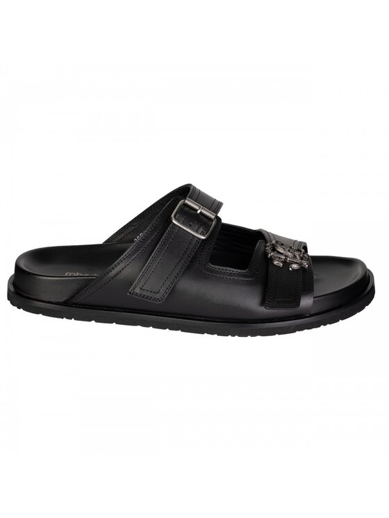 Roberto Cavalli Roberto Cavalli Nazouváky CALF PASHA 22559 A Černá