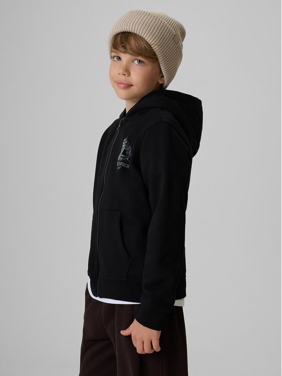 4F 4F Felpa 4FJKAW26TSWSM3153-20S Nero Regular Fit