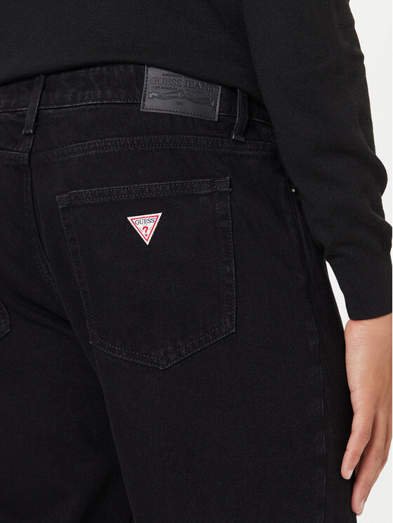 Guess Jeans Guess Jeans Traperice M5BA90 D5R51 Crna Relaxed Fit