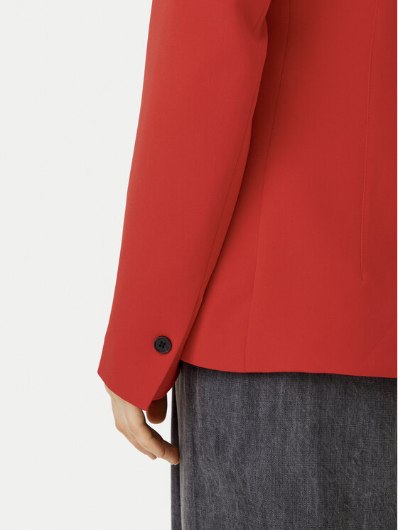 ONLY ONLY Suknjič Raven 15338389 Rdeča Slim Fit
