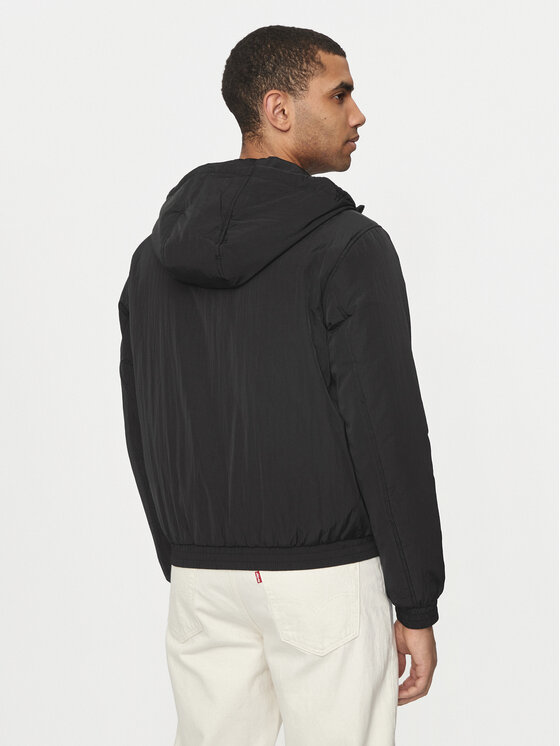 Calvin Klein Jeans Calvin Klein Jeans Μπουφάν μεταβατικό Harrington J30J325596 Μαύρο Regular Fit