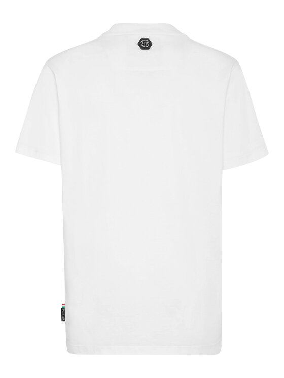 PHILIPP PLEIN PHILIPP PLEIN Tričko 3835 Biela Regular Fit