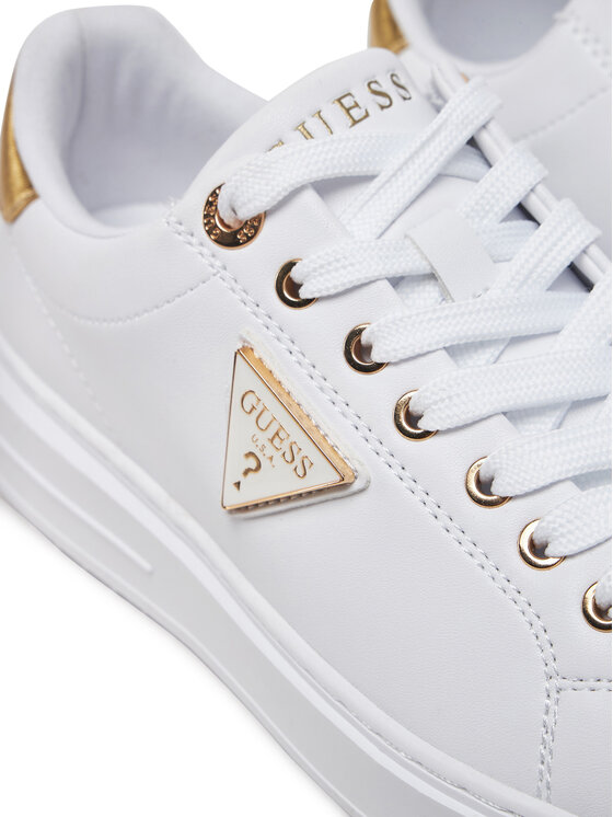 Guess Guess Sneakers FLJD12 LEA12 Alb