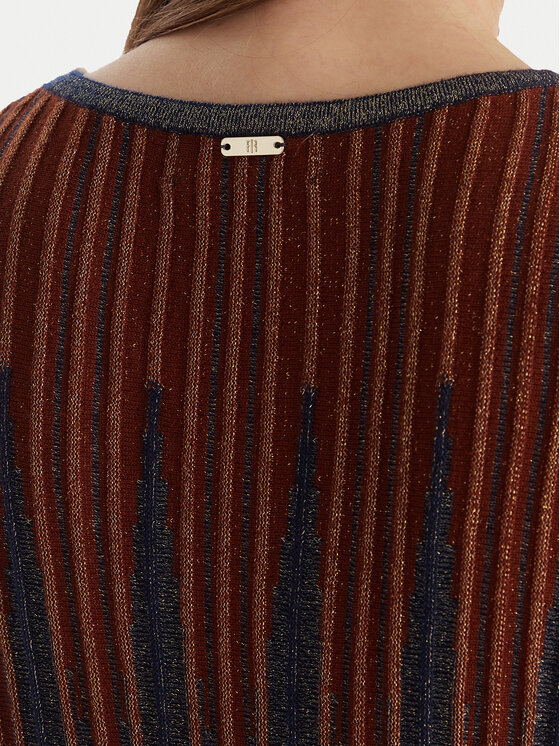 Fracomina Fracomina Pullover FS25WT7007K558Q7 Bunt Slim Fit