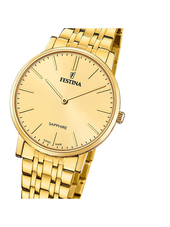 Festina Festina Zegarek F20046-3 Złoty