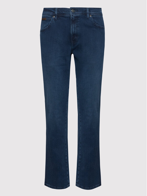 Wrangler Wrangler Jeansy Texas W12SLR29F 112145800 Tmavomodrá Slim Fit