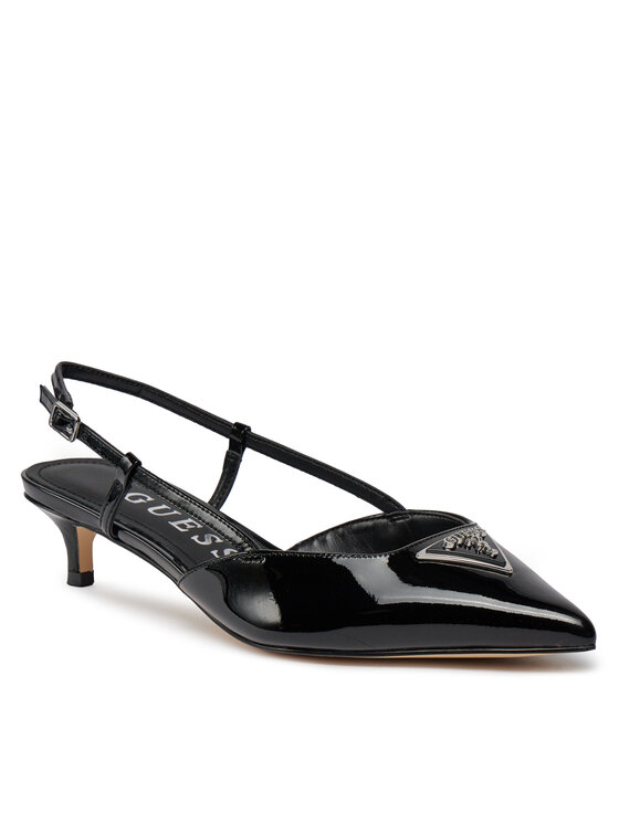 Guess Guess Сандали Jesson FLPJES PAT05 Черен