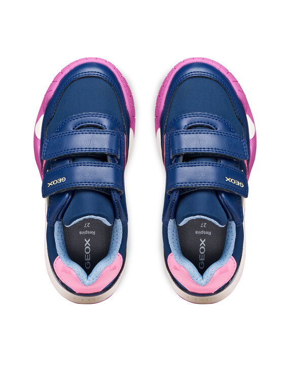 Geox Geox Sneakersy J Rann-E Girl J65P8A 0FU54 C4RE8 S Tmavomodrá