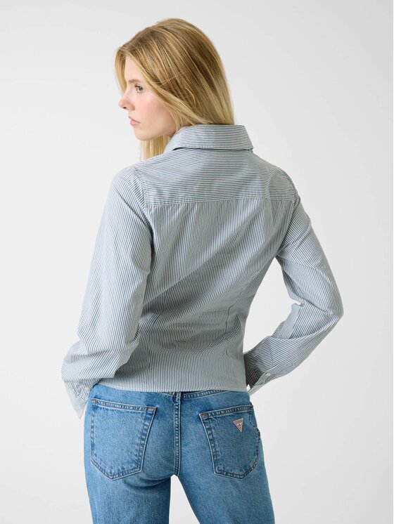 Guess Jeans Guess Jeans Top 180792 Modra Classic Fit