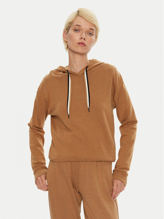 BOSS Boss Majica dugih rukava CP Stripe 50524760 Bež Regular Fit