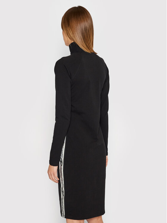 DKNY Sport DKNY Sport Rochie tricotată DP1D4486 Negru Regular Fit