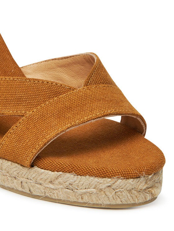Castañer Castañer Espadryle Bailey/8/002 025633 Brązowy