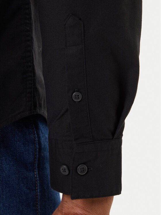 Calvin Klein Jeans Calvin Klein Jeans Hemd Oxford Classic LV140EM125 Schwarz Regular Fit