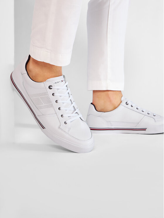 Core corporate leather sneaker hotsell