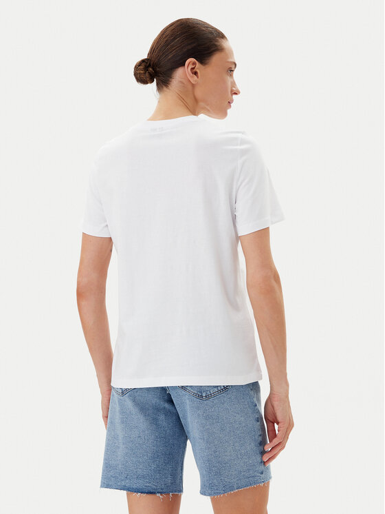 Vero Moda Vero Moda T-Shirt Paulina 10316991 Biały Regular Fit