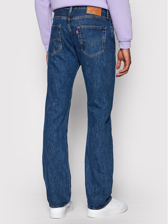 Levi's® Levi's® Džínsy 501® 00501-0114 Tmavomodrá Original Fit