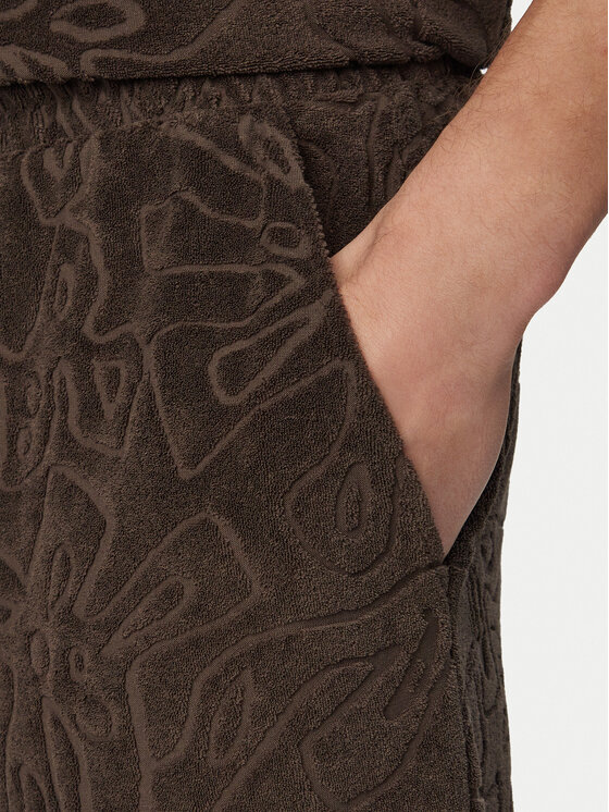 JOOP! Jeans JOOP! Jeans Medžiaginiai šortai Wailoa 30102000 Tamsiai ruda Regular Fit