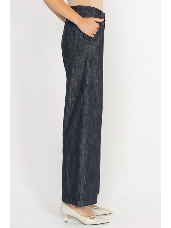 Deni Cler Milano Deni Cler Milano Jeansy W-DC-5277-D5-K1-58-1 Granatowy Loose Leg