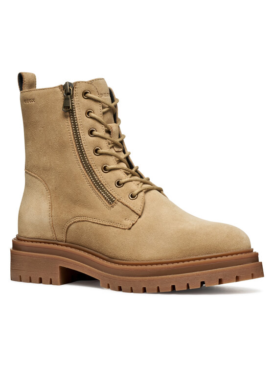 Geox Geox Schnürstiefeletten D Iridea D16HRF 00022 C5010 Beige