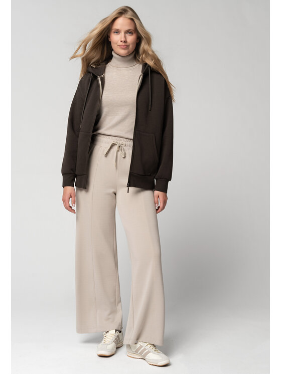 Volcano Volcano Bluza B-LOMY Beżowy Regular Fit