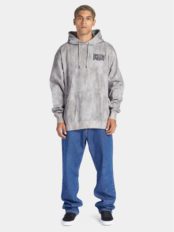 DC Shoes DC Shoes Felpa Hangar Otlr ADYFT03383 Grigio Regular Fit