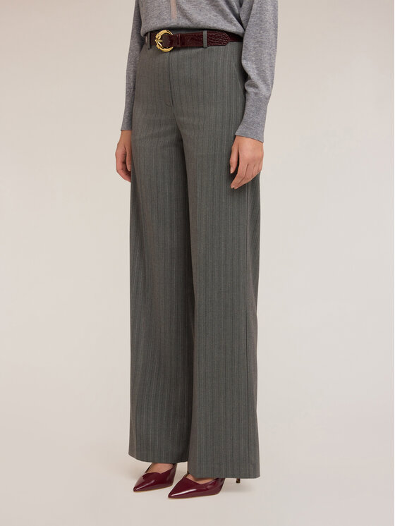 Motivi Motivi Pantaloni di tessuto P098Q004179N0S3 Grigio Over Fit