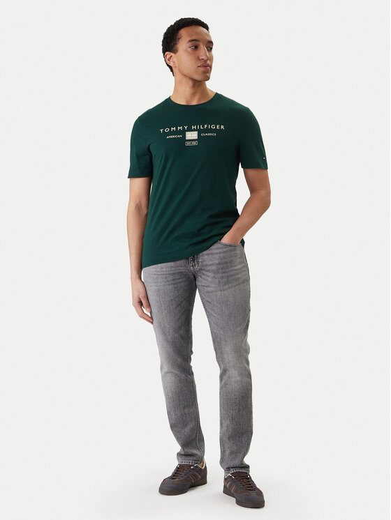 Tommy Jeans Tommy Jeans Jeansy Scanton DM0DM22926 Szary Slim Fit