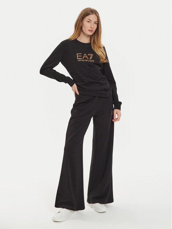 EA7 Emporio Armani EA7 Emporio Armani Суитшърт 8NTM35 TJTXZ 0210 Черен Regular Fit