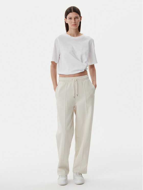 Puma Puma Donji dio trenerke Ess 629774 Bež Straight Fit