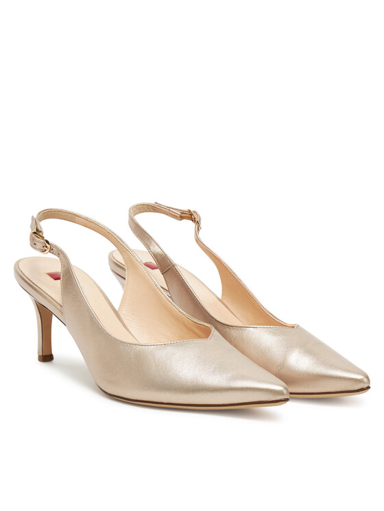 HÖGL Boulevard 60, Scarpe Décolleté Donna, Beige, 34.5 EU