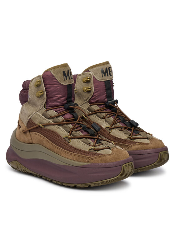 Moon Boot Moon Boot Lumesaapad Moon 247 Xlace Mid 80D2490070 Roheline