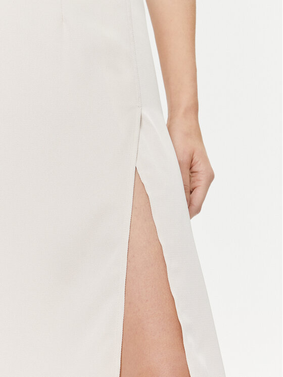 Bruuns Bazaar Bruuns Bazaar Спідниця-міді BBW3744 Écru Regular Fit