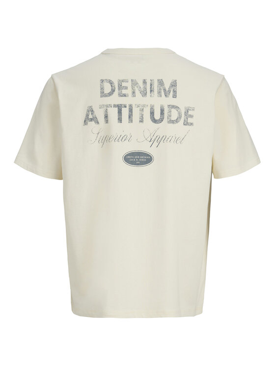 Jack & Jones Jack & Jones Póló Edover 12288005 Ekru Regular Fit