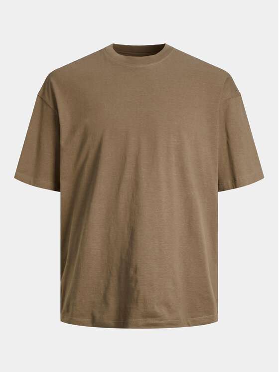 Jack&Jones Jack&Jones T-Shirt Bradley 12249319 Brązowy Regular Fit