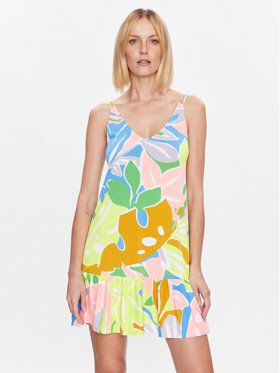 Maaji Maaji Ljetna haljina 1616CSD011 Šarena Regular Fit