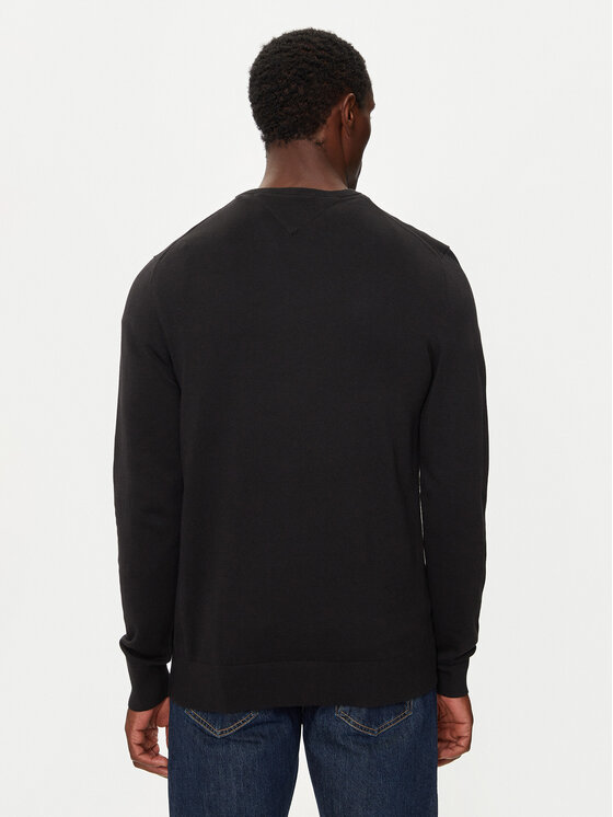 Tommy Hilfiger Tommy Hilfiger Πουλόβερ Essential MW0MW14748 Μαύρο Regular Fit
