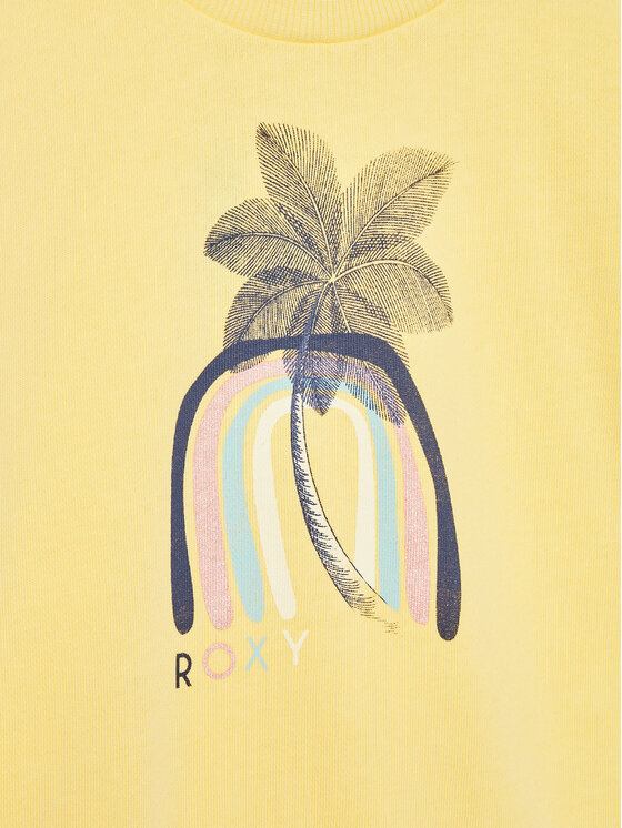 Roxy Roxy Felpa Oh Happy Day ERGFT03724 Giallo Regular Fit