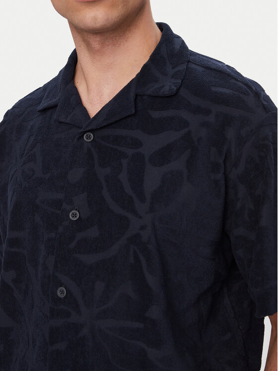 BOSS BOSS Polo Flower 50559204 Tamnoplava Regular Fit