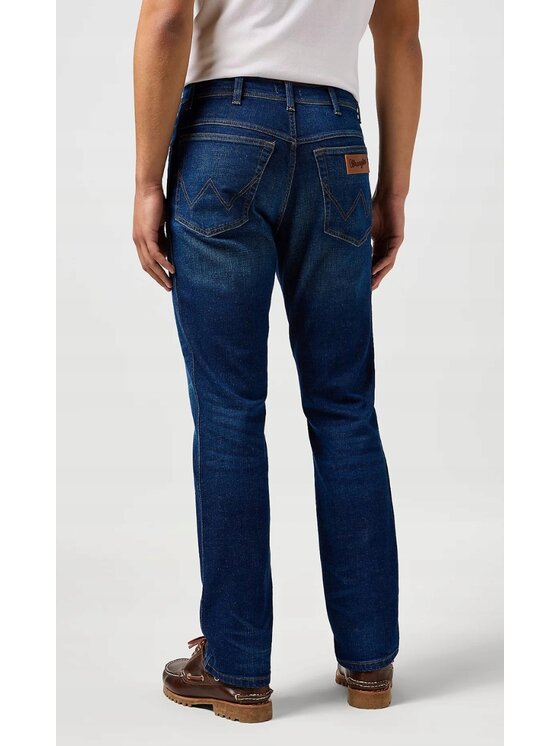Wrangler Wrangler Jeansy Texas Slim Niebieski Slim Fit