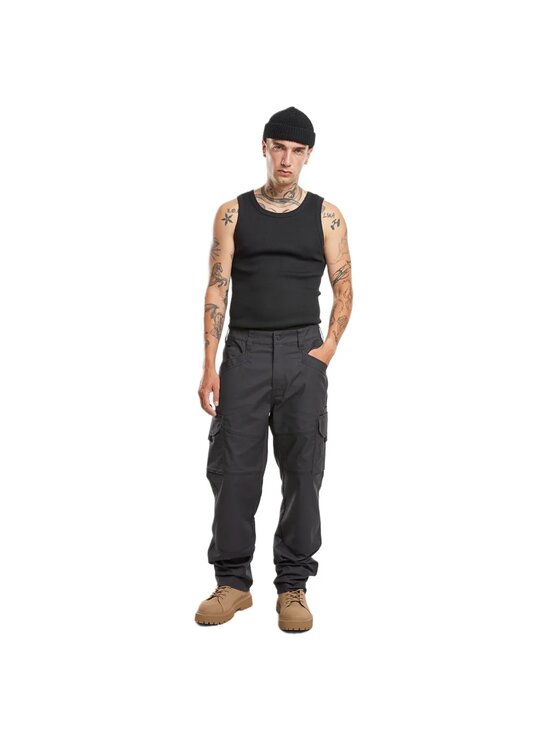 Brandit Brandit Spodnie materiałowe 1025 Czarny Cargo Fit