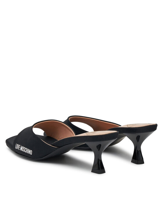LOVE MOSCHINO LOVE MOSCHINO Klapki JA28045G0MIM0000 Czarny