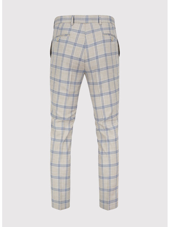 Pako Lorente Pako Lorente Spodnie garniturowe P23SF-6G-006 Beżowy Slim Fit