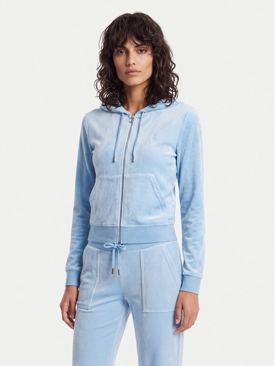Juicy Couture Bluză Robertson JCAP176 Albastru Slim Fit