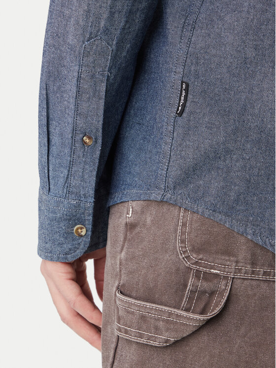 Quiksilver Quiksilver Camicia Yosemite Chambrayls EQYWT04660 Blu scuro Regular Fit