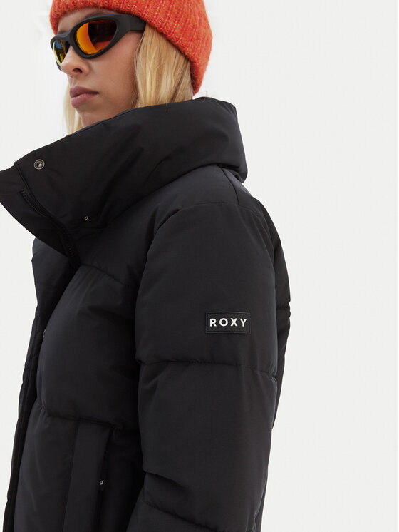 Roxy Roxy Geacă de schi Snow Winter Rebel JK ERJTJ03545 Negru Regular Fit